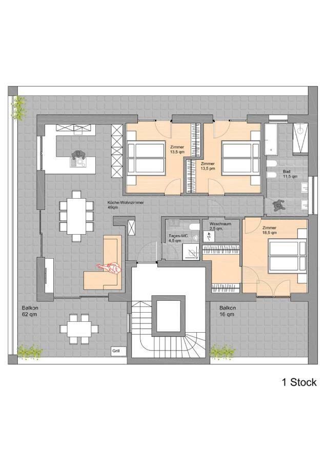 טרמנו Family Apartment Julia מראה חיצוני תמונה